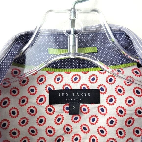 TED BAKER lightweight chambray button down - Picture 3 of 8
